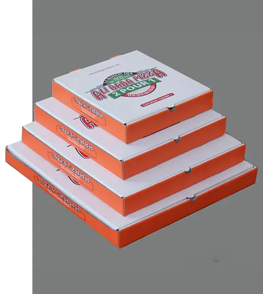 Digital Printed Pizza Boxes