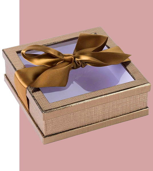 gift box with window