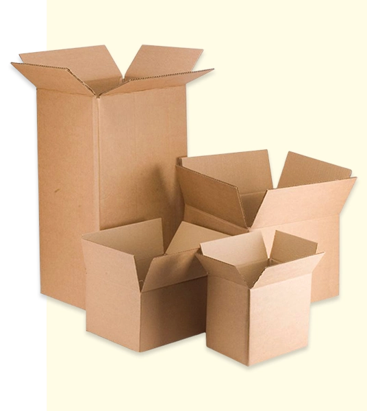 large cardboard storage boxes