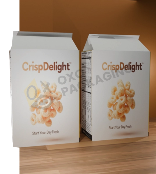 White Cut Cereal Boxes wholesale