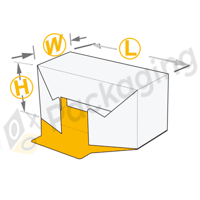 Custom 1-2-3 Bottom Tray Boxes