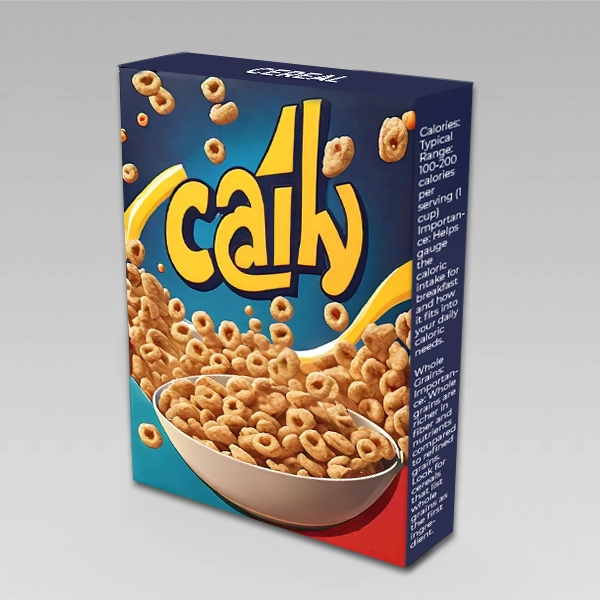 Breakfast Cereal Packaging Boxes