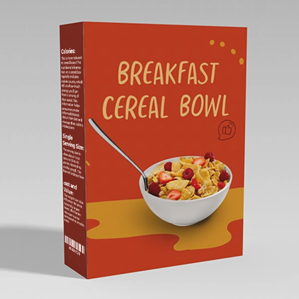 Custom Colorful Cereal Boxes oxo