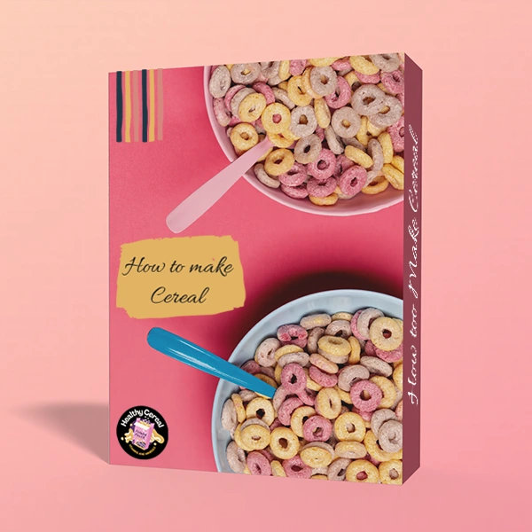 Custom printed Colorful Cereal Boxes