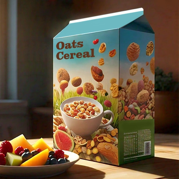 Custom Gable Cereal Packaging Boxes