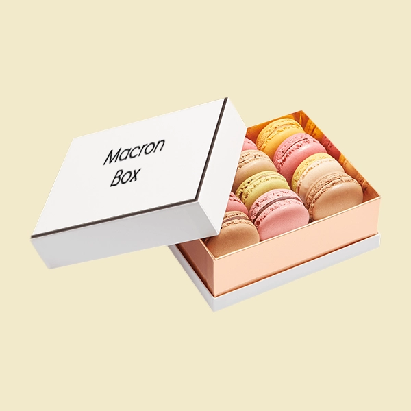 Custom printed Macaron Box