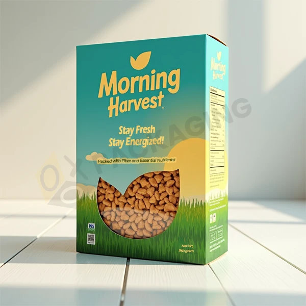 Custom Die Cut Cereal Boxes