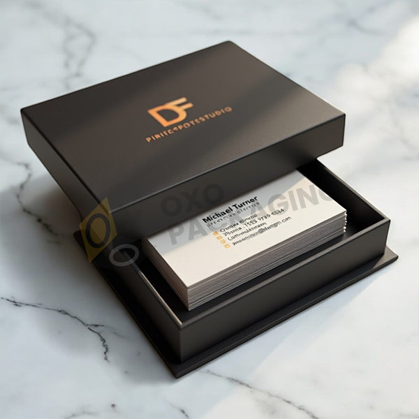 business card box custom