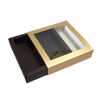 Custom Printed Window Chocolate Packaging Boxes