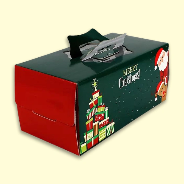 Christmas Cake packaging  Boxes