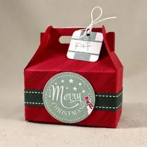 Custom Printed Christmas Gable Boxes