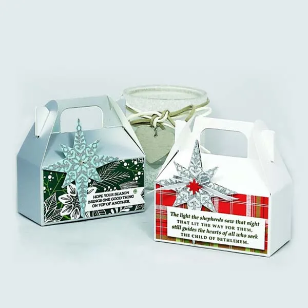 Custom Christmas Gable Packaging Boxes