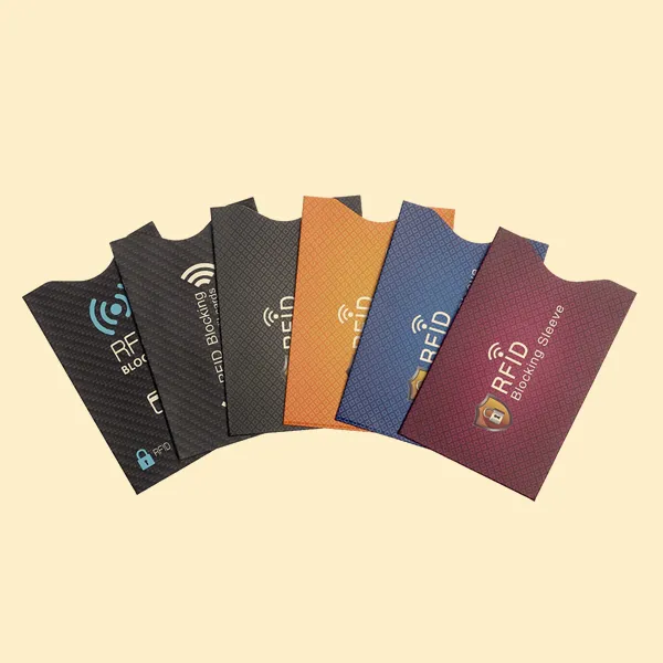 Printed Gift Card Sleeves