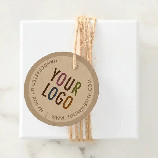 Custom Printed Circle Hang Tags