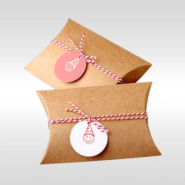 Custom Kraft Pillow Boxes