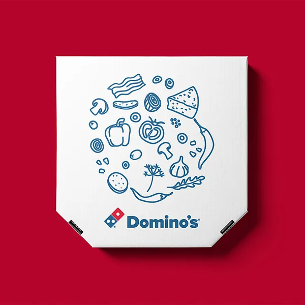 Custom Printed Logo Printed Pizza Boxes