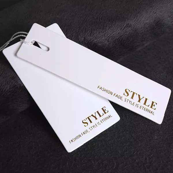 Custom Metallic Hang Tags