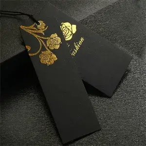 Custom Printed Metallic Hang Tags