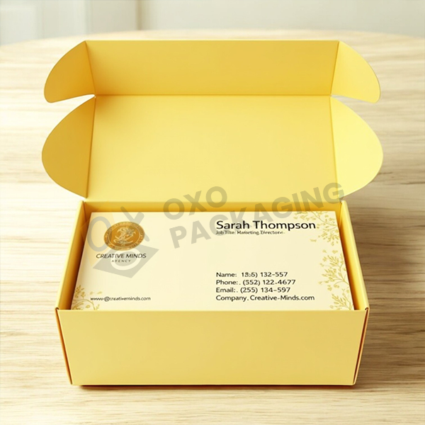 custom printed business card boxes