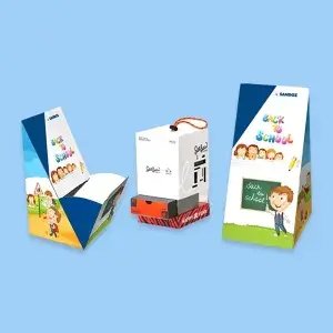 Custom Printed Cardboard Dispenser Boxes