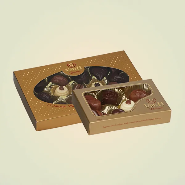 Custom Printed Window Dessert Packaging Boxes