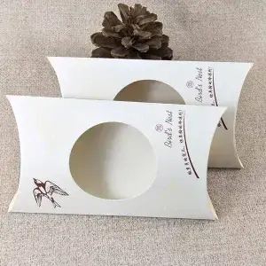 Custom Printed Window Pillow Boxes