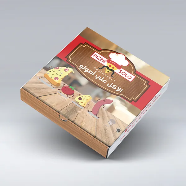 Custom Digital Printed Pizza Boxes