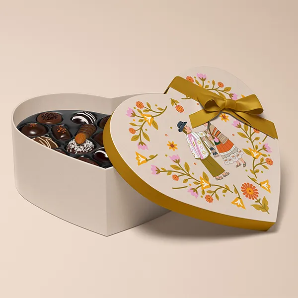 Custom Printed Chocolate Gift Packaging Boxes