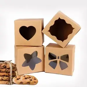 Custom Kraft Cookie Boxes