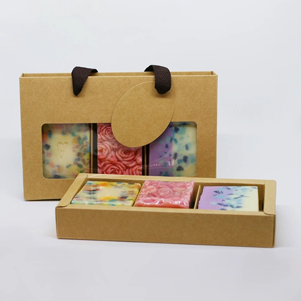 Custom Kraft Soap Packaging Boxes