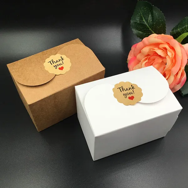 Custom Kraft White Card Packaging Boxes