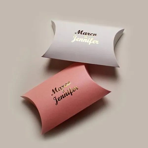 Custom Logo Pillow Boxes