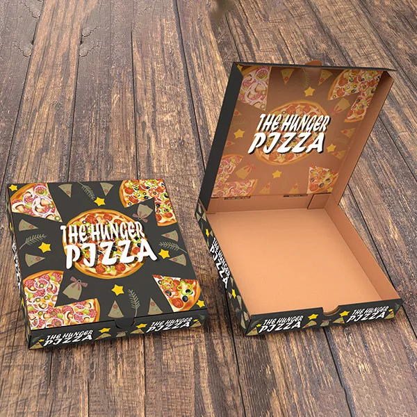 Custom Printed Logo Pizza Packaging Boxes