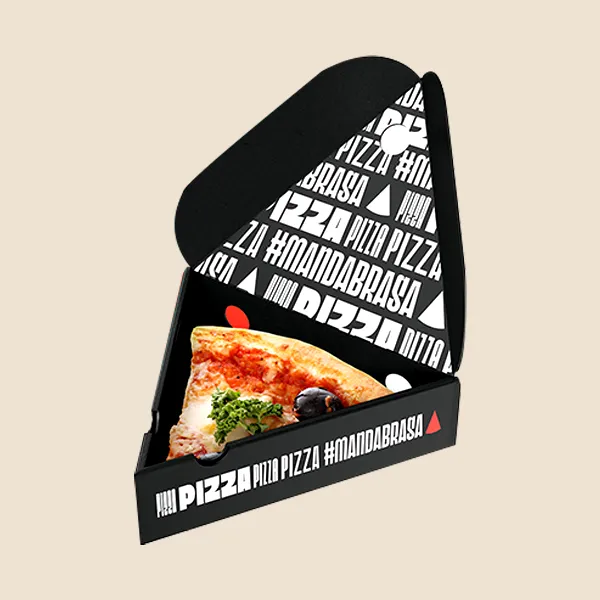 Custom Printed Pizza Slice Packaging Boxes