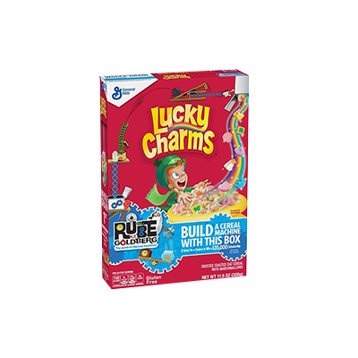 Custom Rube Goldberg Cereal Packaging Boxes