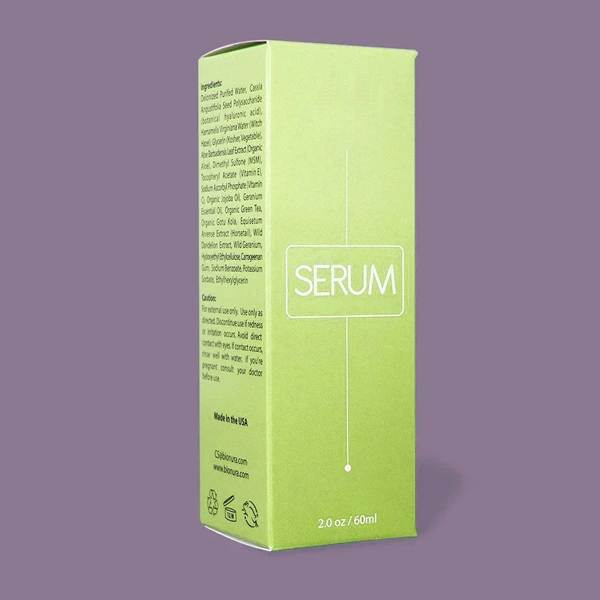 Custom Sleep Serum Packaging Boxes