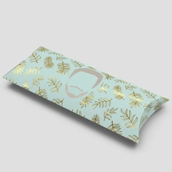 Custom Printed Tea Pillow Packaging Boxes