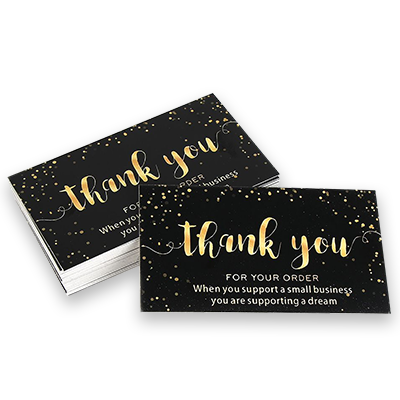 Thank You Card Stickers