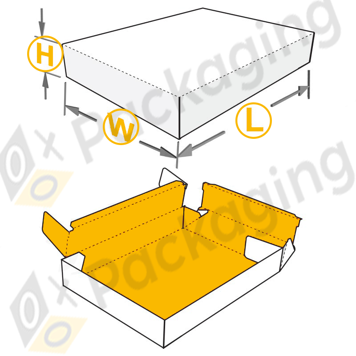 Custom Double Wall Tray Lid Boxes