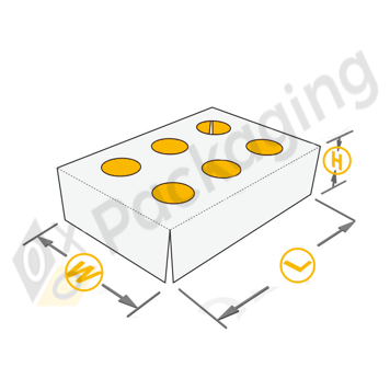 Custom Printed Punch Partition Boxes