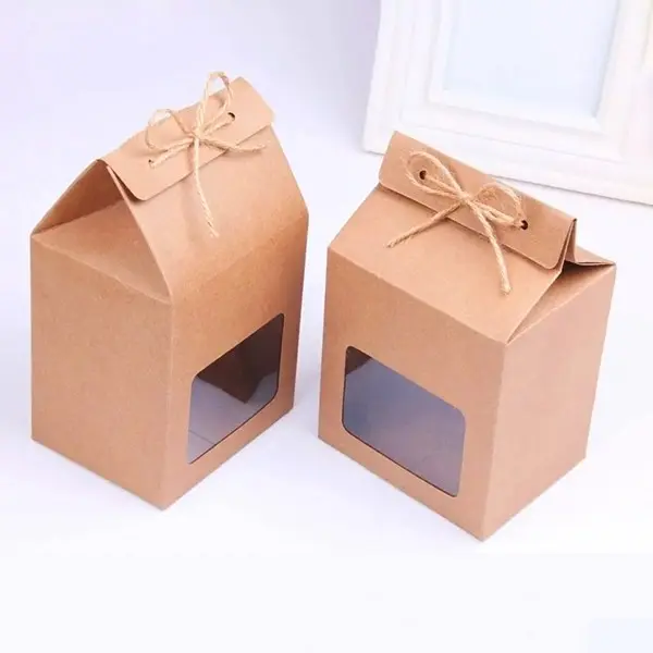 Custom Kraft Window Packaging Boxes